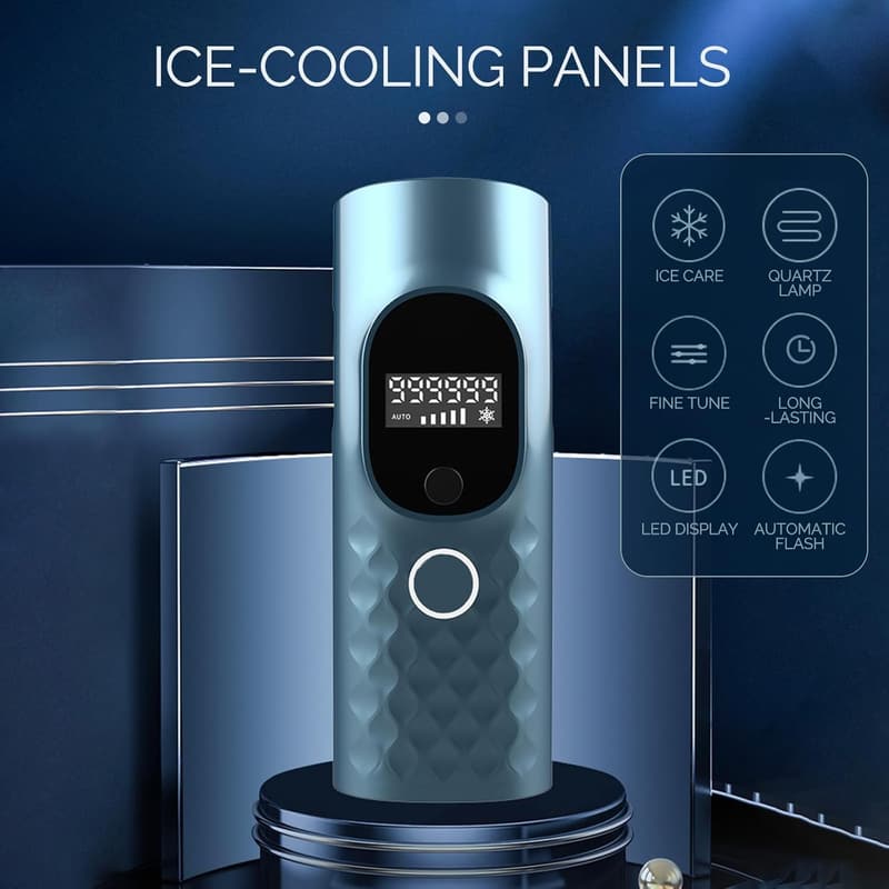 Permanent IPL Hair Removal Device for Women and Men