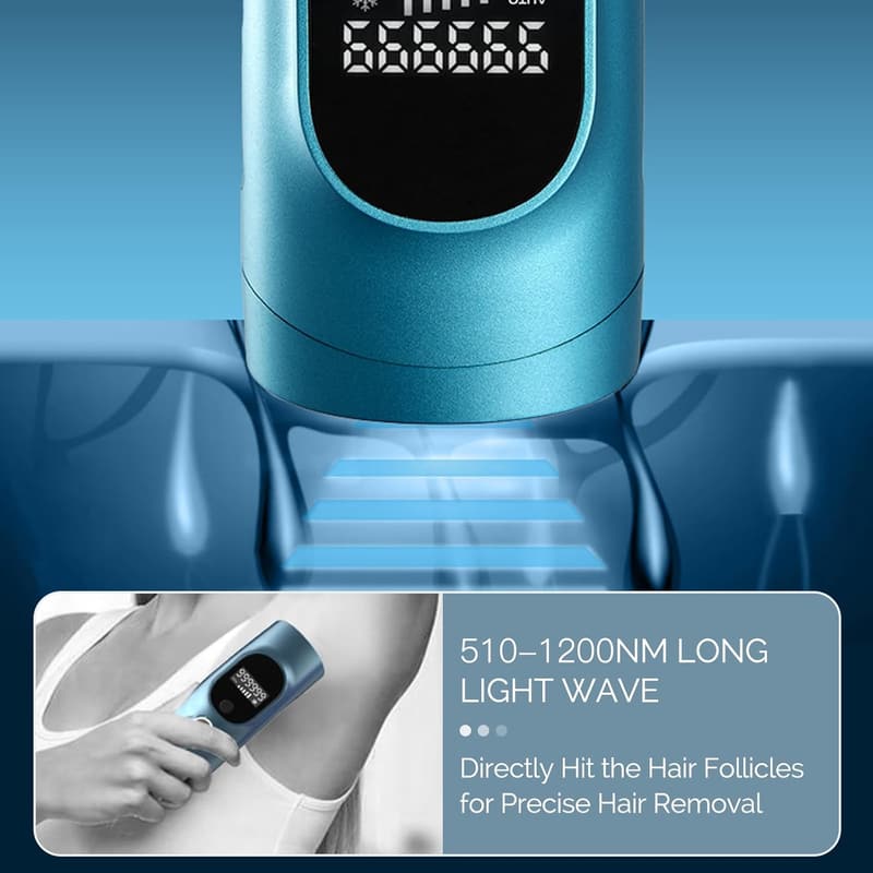 Permanent IPL Hair Removal Device for Women and Men