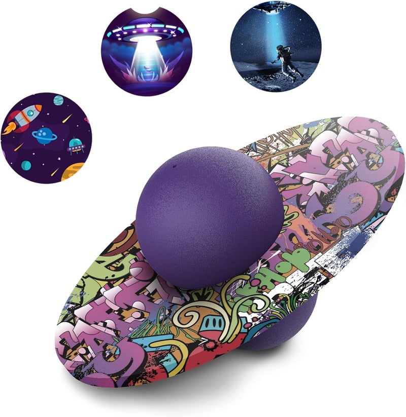 Pogo Ball Balance Board for Kids & Adults - Fun Indoor/Outdoor Toy
