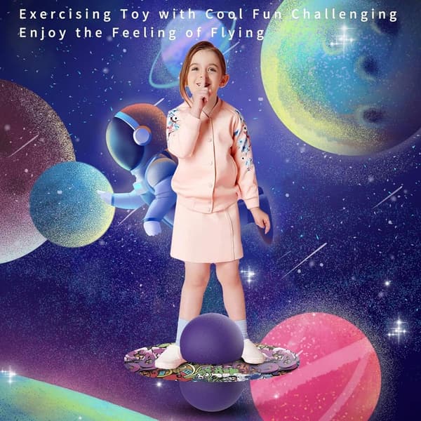 Pogo Ball Balance Board for Kids & Adults - Fun Indoor/Outdoor Toy