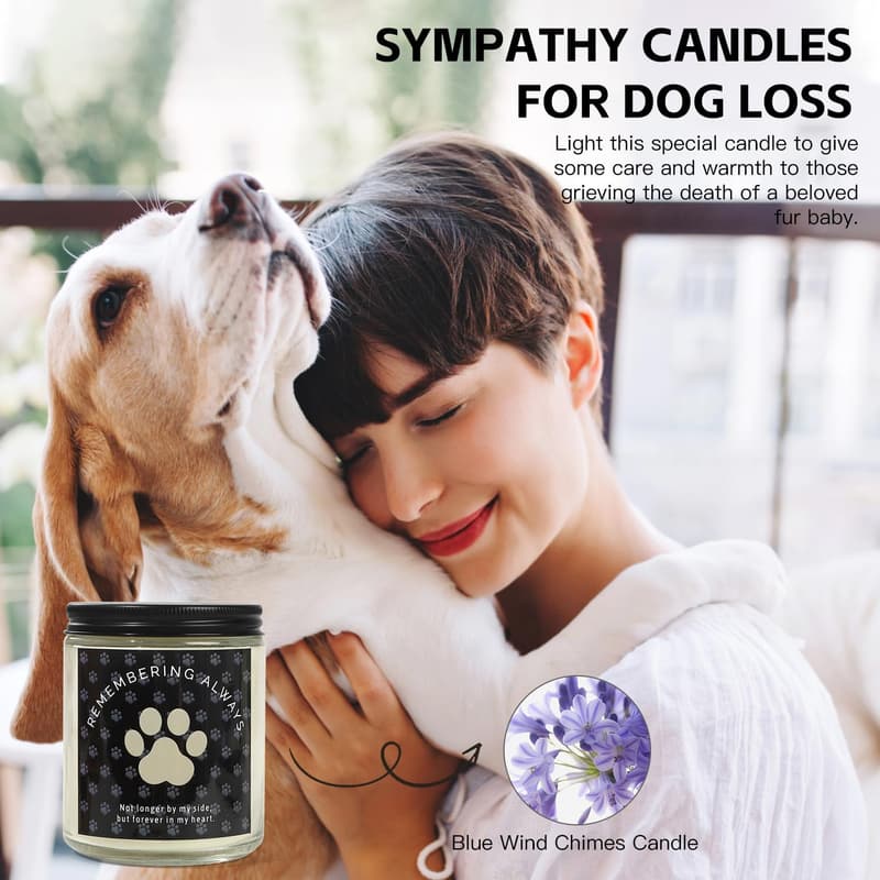 Dog Sympathy Gift Basket for Pet Loss & Memorials