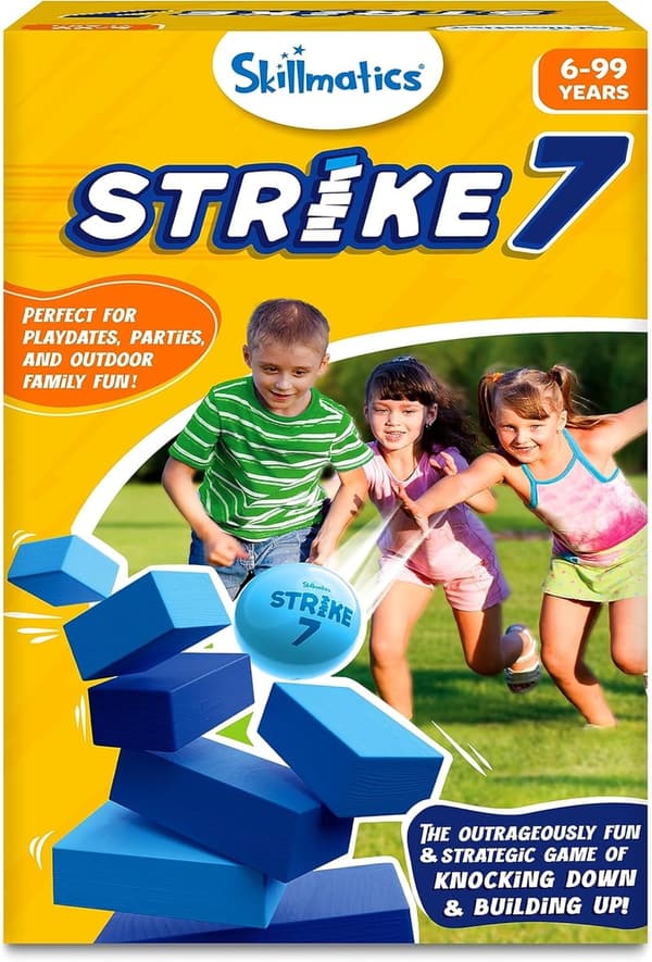 Outdoor Family Game - Skillmatics Strike 7 for Kids Ages 6+