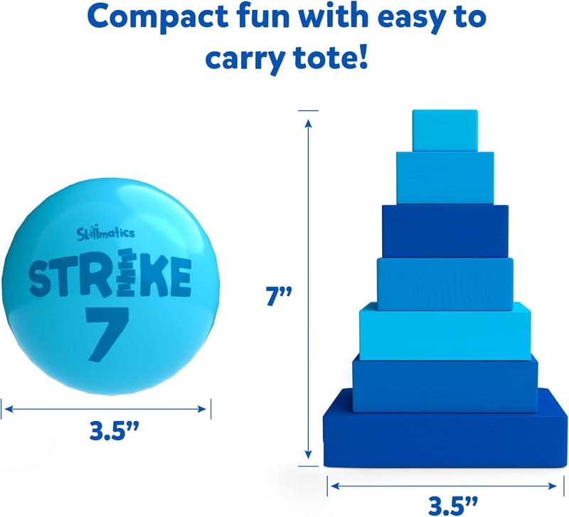 Outdoor Family Game - Skillmatics Strike 7 for Kids Ages 6+