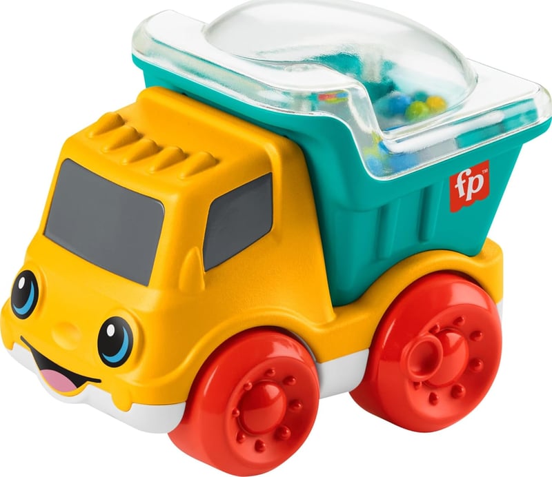 Poppity Pop Dump Truck Toy for Infants 6+ Months