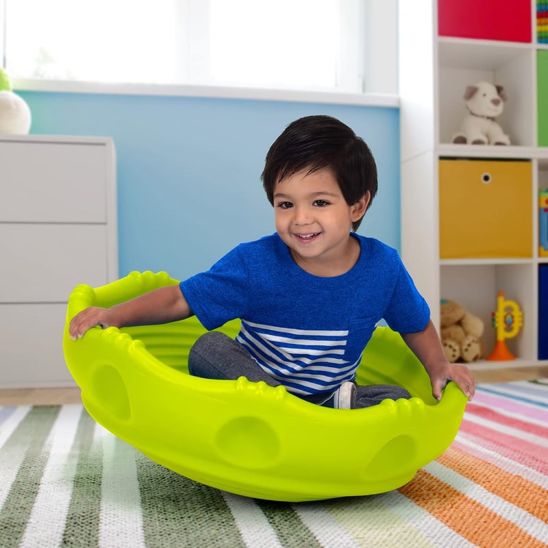 Wobble Disk & Climbing Dome for Kids - Indoor/Outdoor Fun