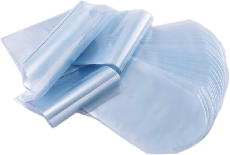 Clear PVC Heat Shrink Wrap Bags for Gift Packaging (500 pcs)