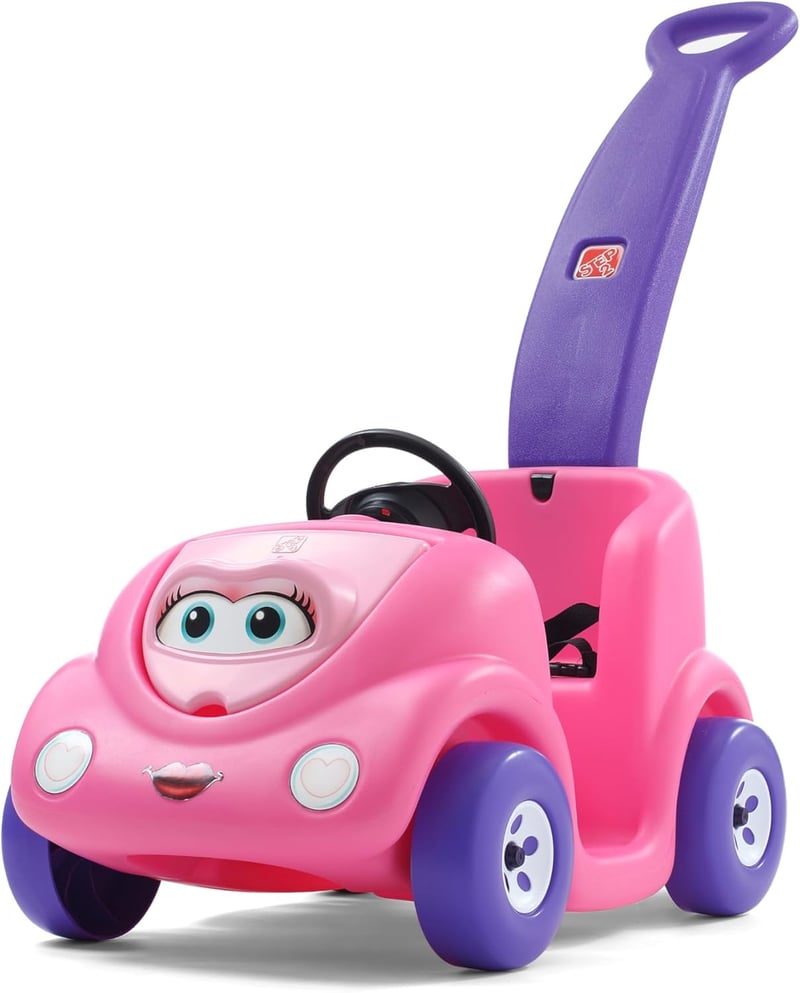 Pink Step2 Push Around Buggy for Toddlers, Max 50 lbs.