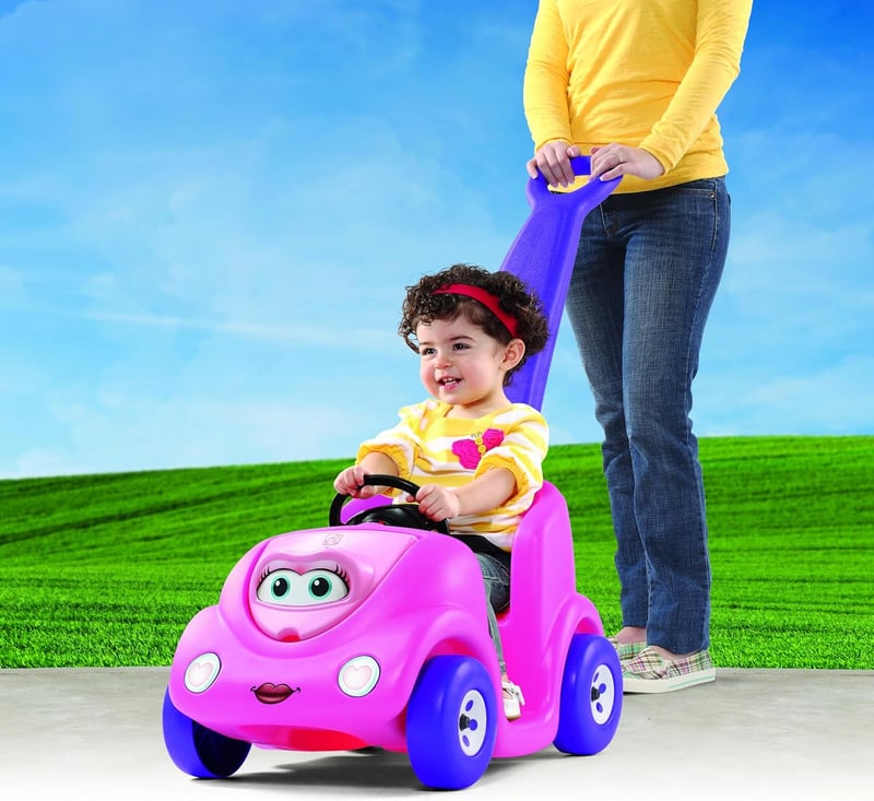 Pink Step2 Push Around Buggy for Toddlers, Max 50 lbs.