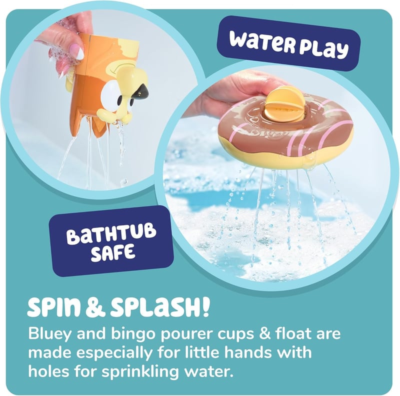 2-in-1 Splash & Float Bingo Water Toys for Toddlers