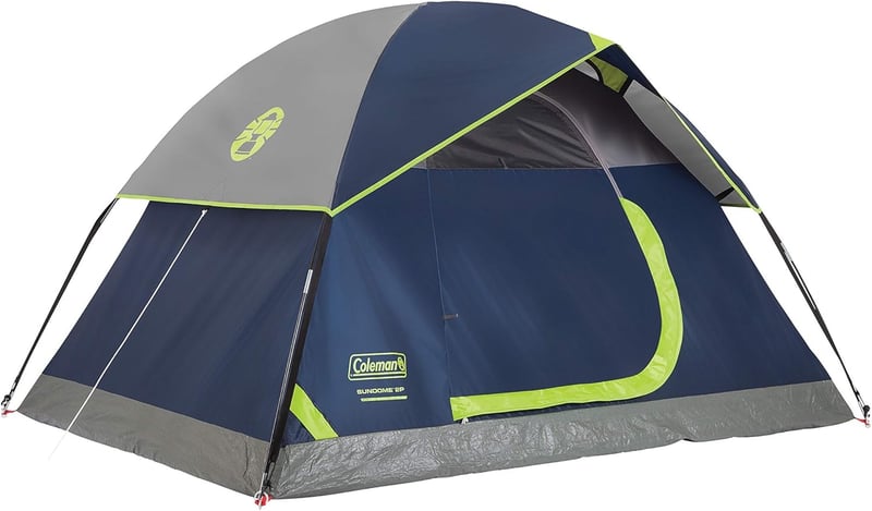 Coleman Sundome 6-Person Weatherproof Tent with Rainfly