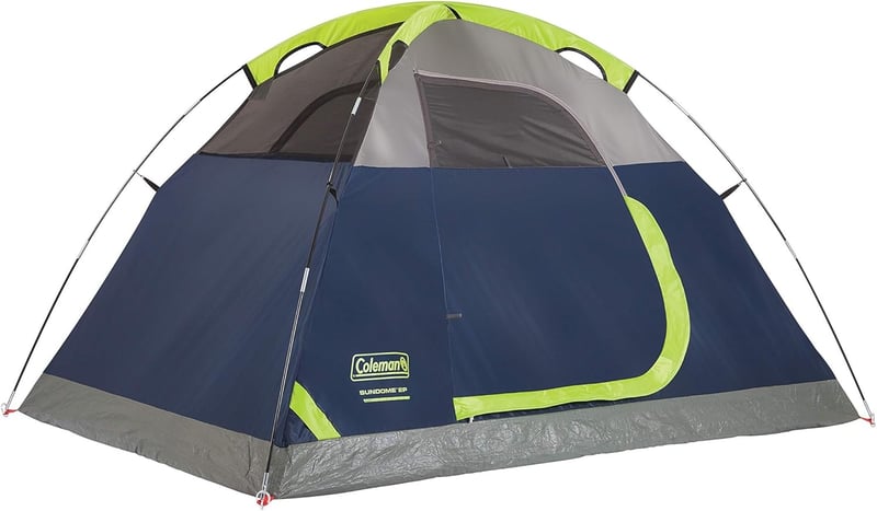Coleman Sundome 6-Person Weatherproof Tent with Rainfly