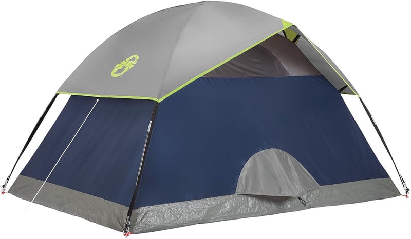 Coleman Sundome 6-Person Weatherproof Tent with Rainfly