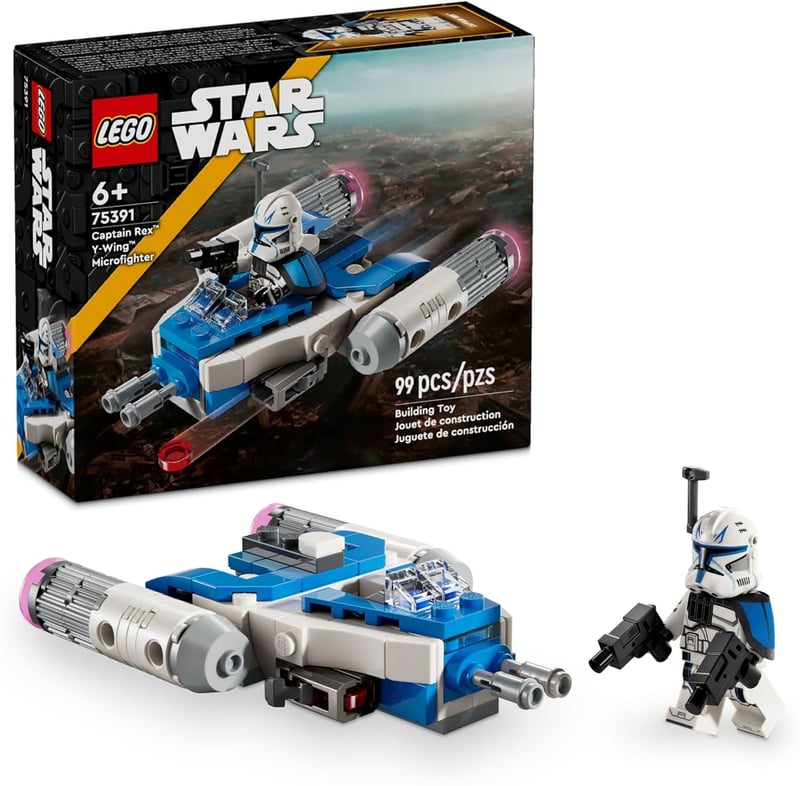 LEGO Star Wars Captain Rex Y-Wing Microfighter Building Set
