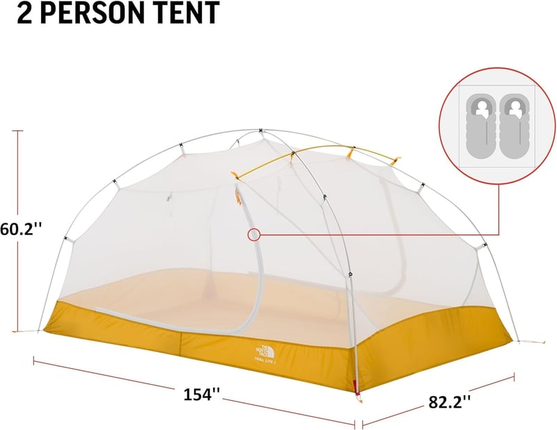 2-Person Khaki Trail Lite Tent by THE NORTH FACE