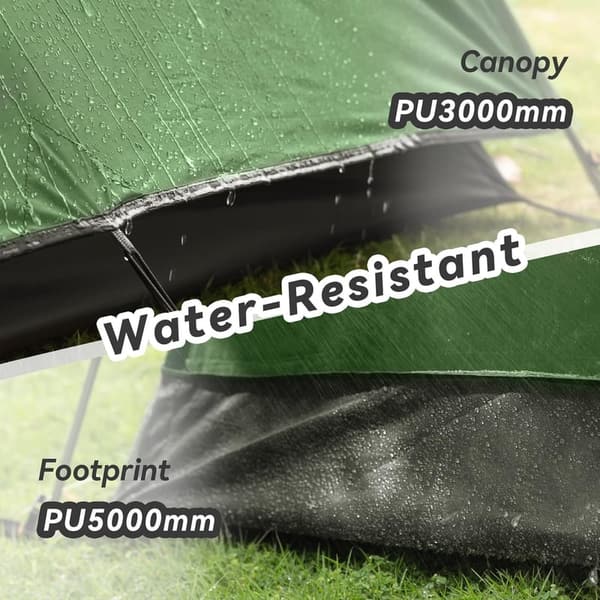 Lightweight Waterproof Camping Tent for 2-4 Persons