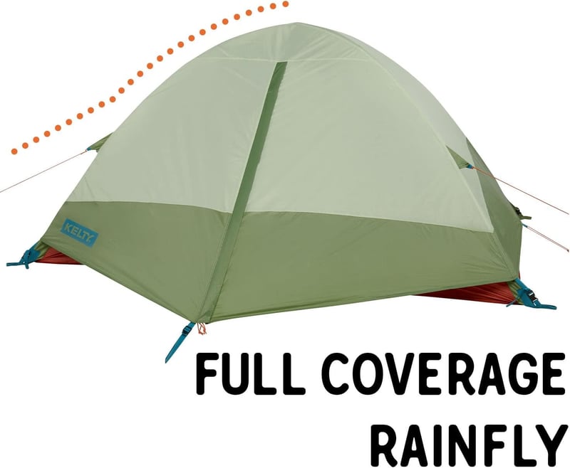 Lightweight Kelty Discovery Trail Backpacking Tent with Poles