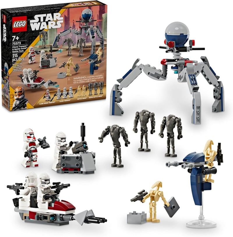 LEGO Star Wars Clone Trooper Battle Pack Set for Kids