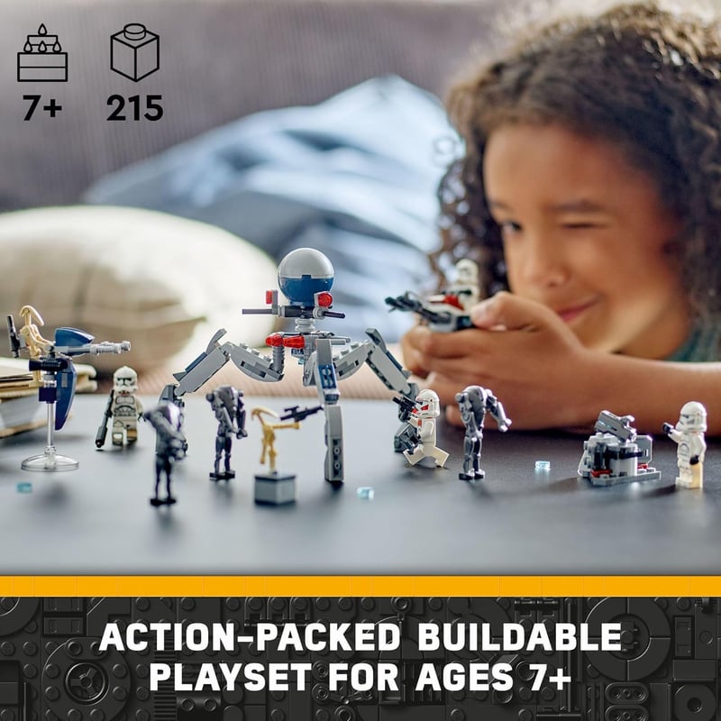 LEGO Star Wars Clone Trooper Battle Pack Set for Kids