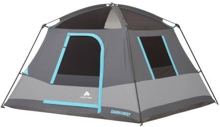 Ozark Trail 6-Person Dark Rest Camping Tent with Gear Loft