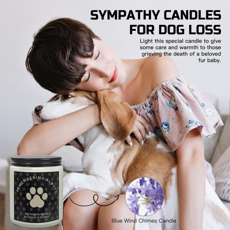 Dog Memorial Sympathy Gift Box for Pet Loss