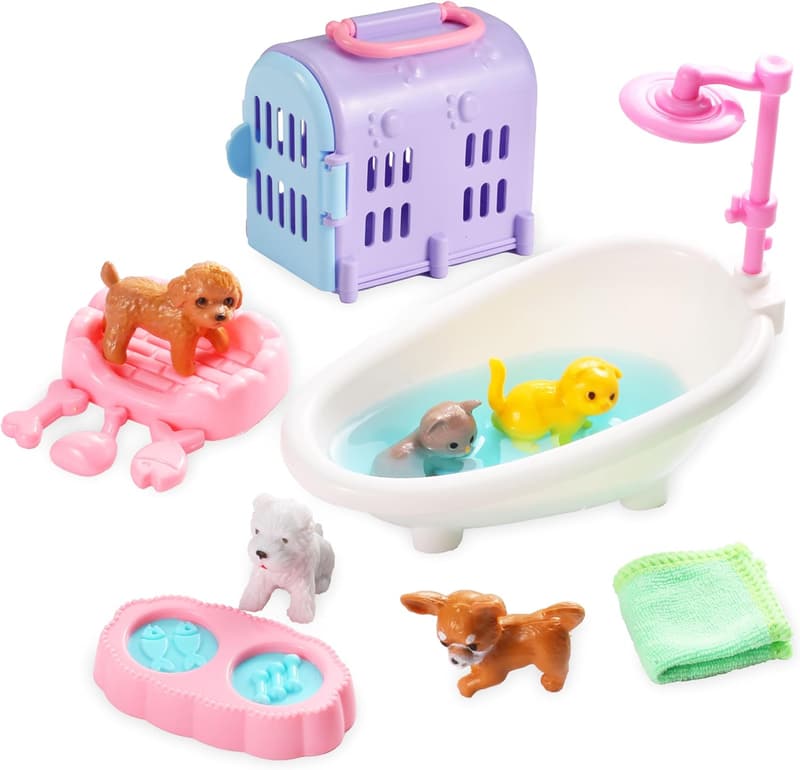 Pet Sensory Play Set with Sand for Kids Ages 3-6