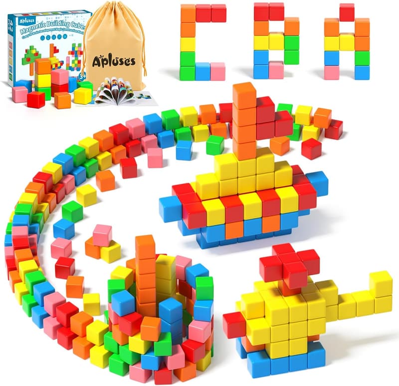 Magnetic Building Blocks Set for Kids 3-6 Years - 42PCS