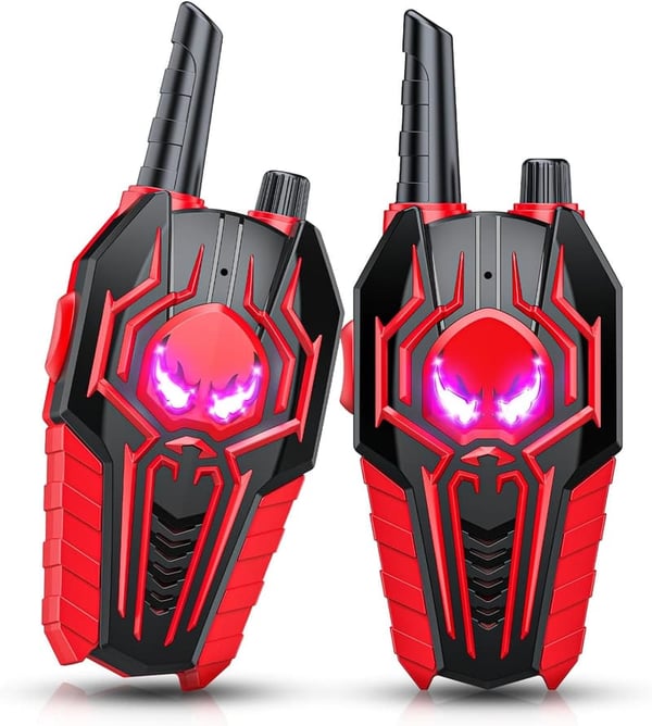 Kids 2-Pack Walkie Talkies for Outdoor Play, Ages 3-8