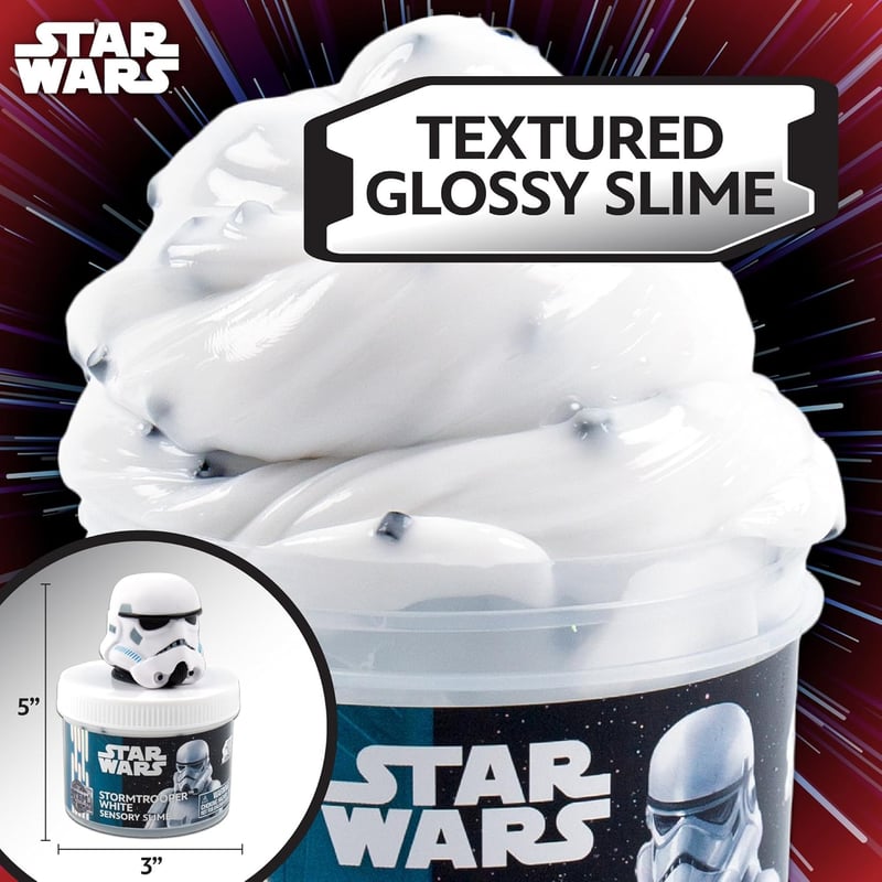 Star Wars Stormtrooper White Slime - 8oz Party Favor