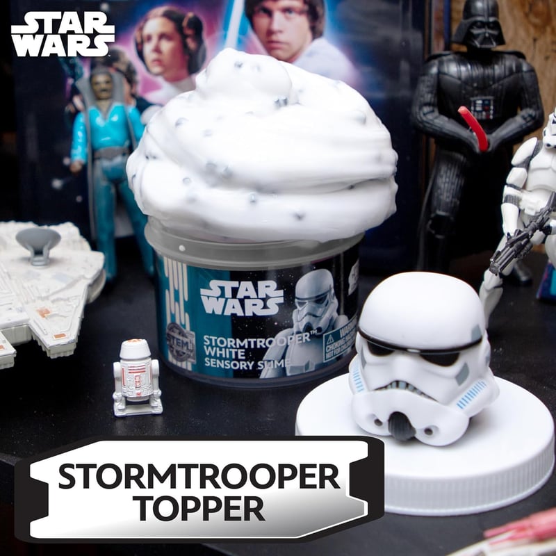 Star Wars Stormtrooper White Slime - 8oz Party Favor
