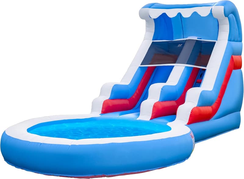 Commercial Grade Inflatable Water Slide with Blower (13x12x12)