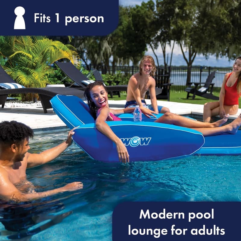 Inflatable Pool Party Lounge Chair - Summer Accessory for All