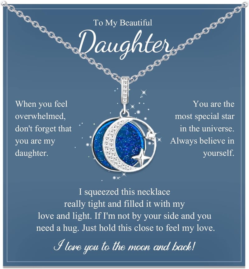 Birthday Necklace for Women - Gifts for Daughter, Mom, Grandma