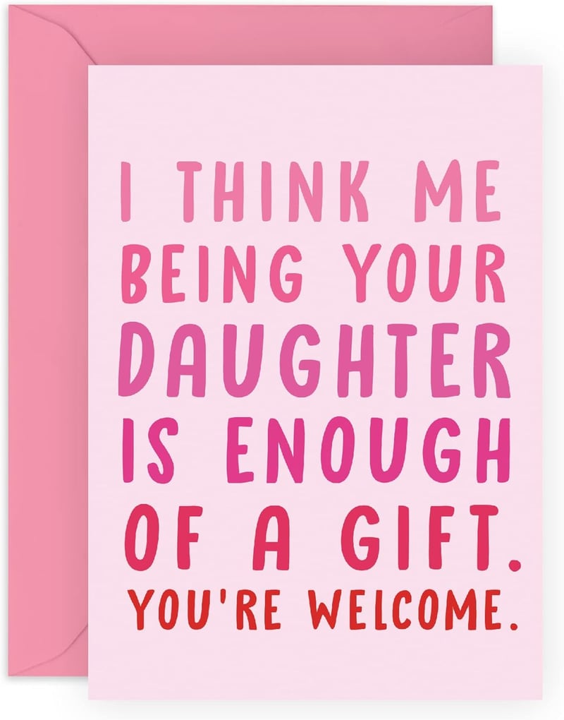 Funny Birthday Card for Mom - 