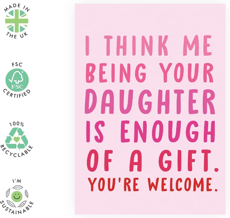 Funny Birthday Card for Mom - 