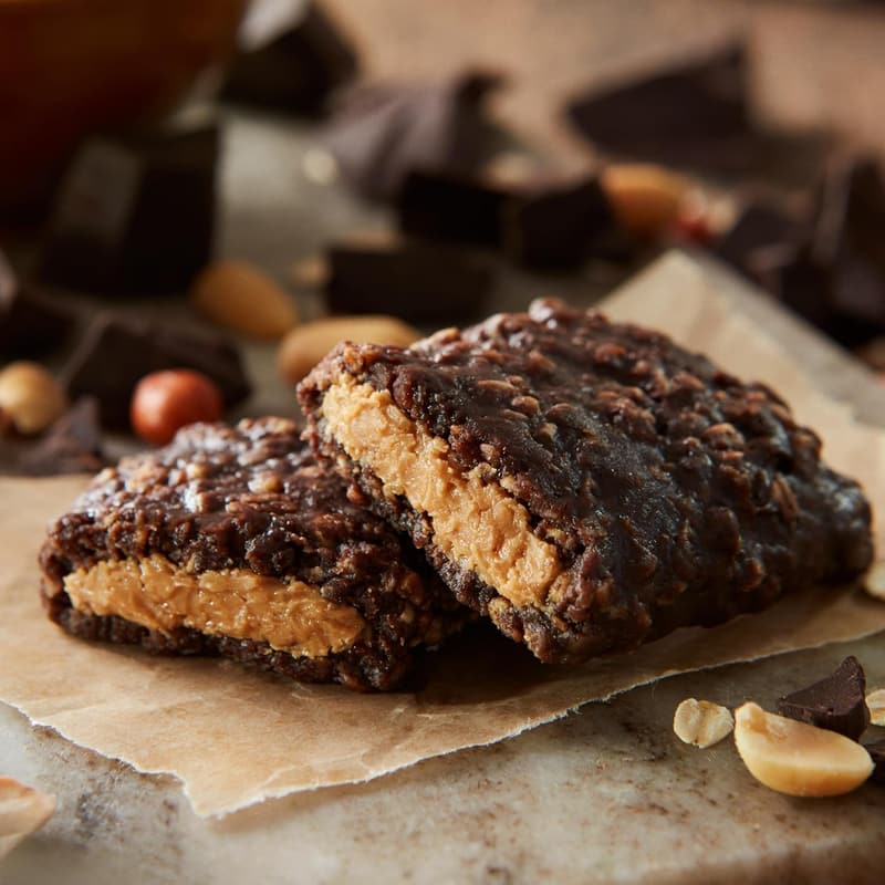 Organic Chocolate Peanut Butter Energy Bars - 5 Pack