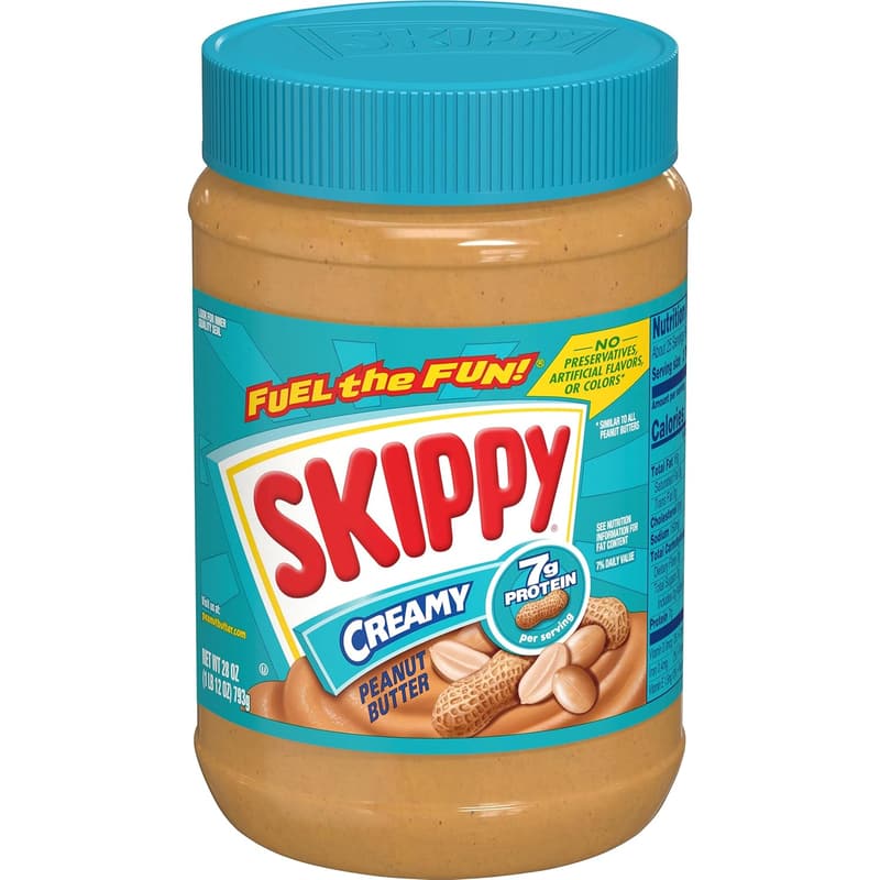 SKIPPY Creamy Peanut Butter, 28 oz Jar