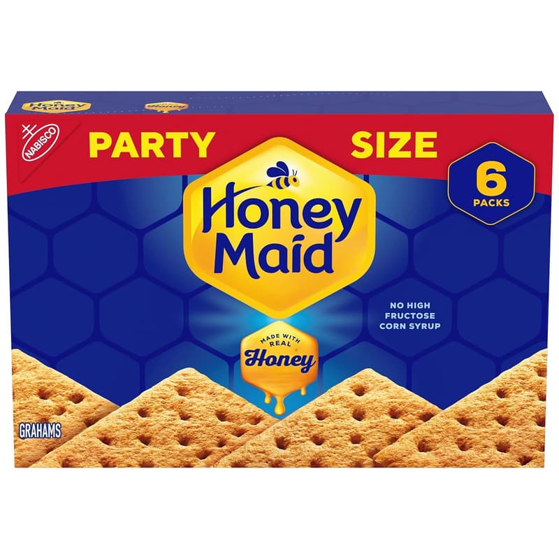 Honey Maid Graham Crackers, Party Size, 28.8 oz