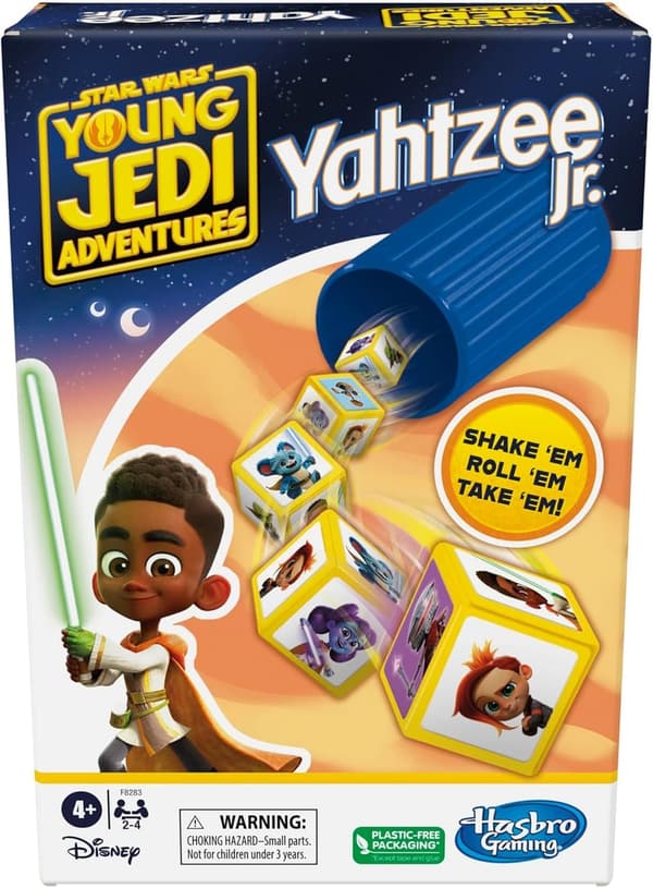 Yahtzee Jr. Star Wars Board Game for Kids Ages 4+