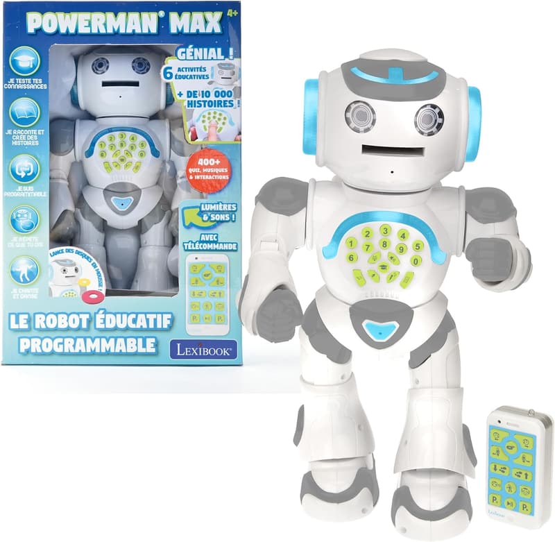 Programmable Educational Robot for Kids - French Speaking, STEM