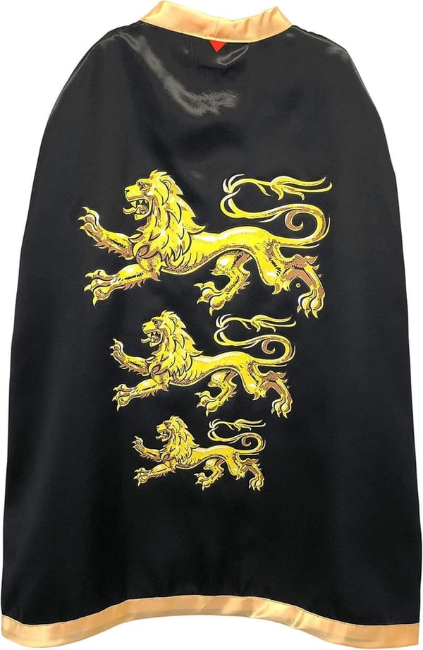 Lion King Cape for Kids | Medieval Dress-Up Toy | Ages 3-8
