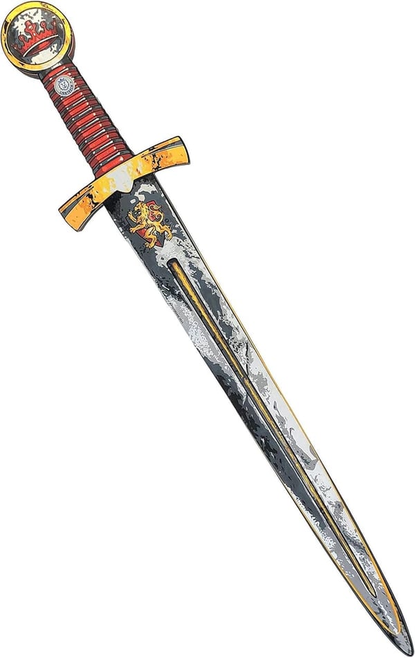 Prince Lionheart Foam Sword for Kids 3-8 Years - Medieval Dress-Up Toy