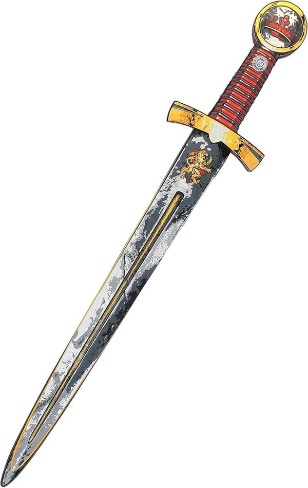 Prince Lionheart Foam Sword for Kids 3-8 Years - Medieval Dress-Up Toy
