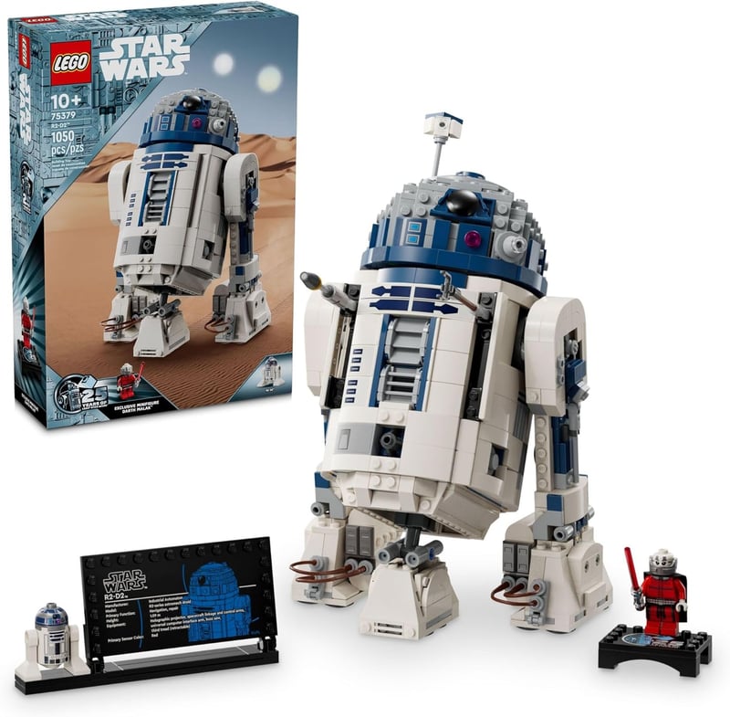 LEGO Star Wars R2-D2 Building Set with Darth Malak Minifigure