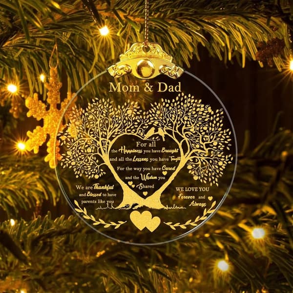 Anniversary Ornament for Couples - 3