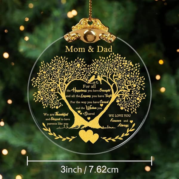 Anniversary Ornament for Couples - 3