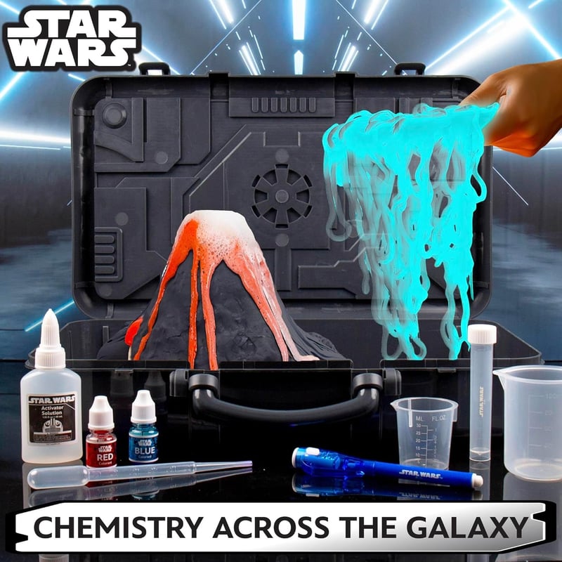Star Wars Science Kit for Kids - 8 Experiments & DIY Lightsaber