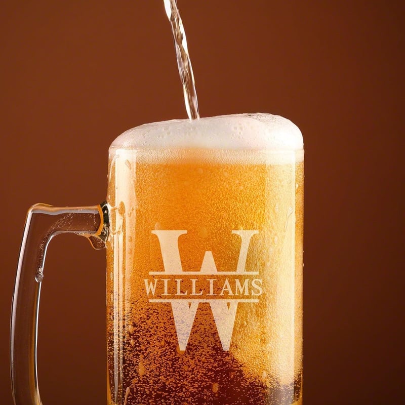 Groomsmen Gifts: Custom Beer Mugs Set of 5