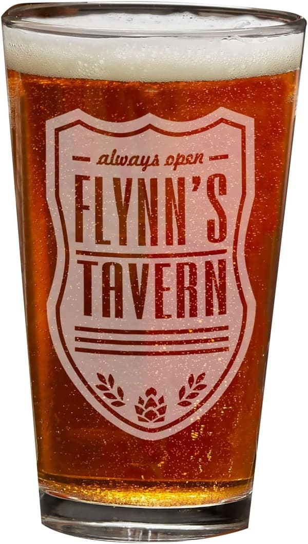 Graduation Beer Mug - Personalized 16 oz Pint Glass
