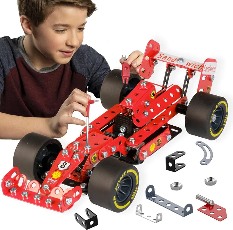 DIY Model Car Building Kit for Kids 8-12 - Birthday Gift