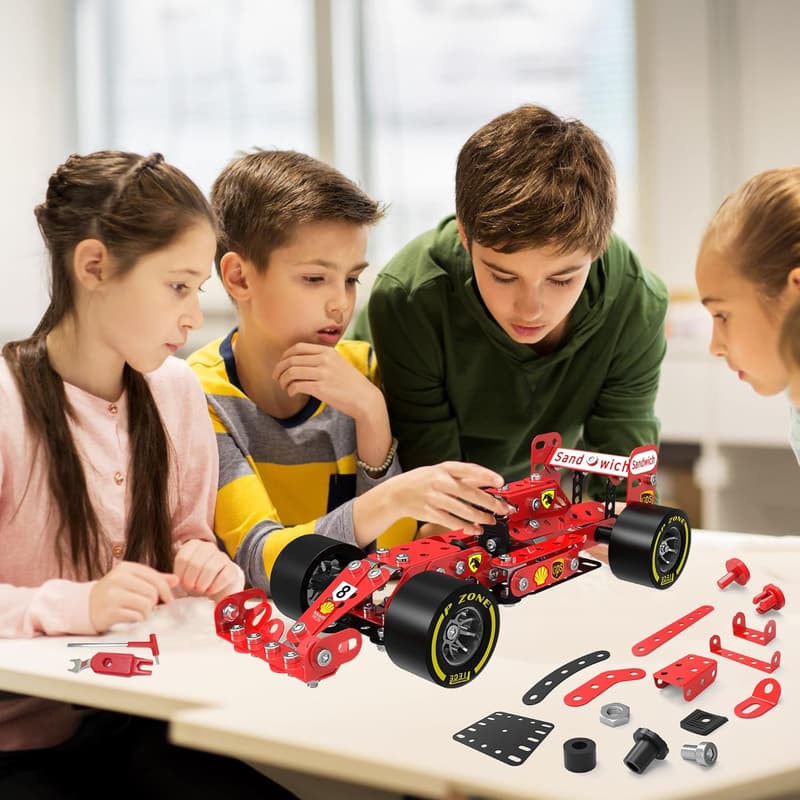 DIY Model Car Building Kit for Kids 8-12 - Birthday Gift